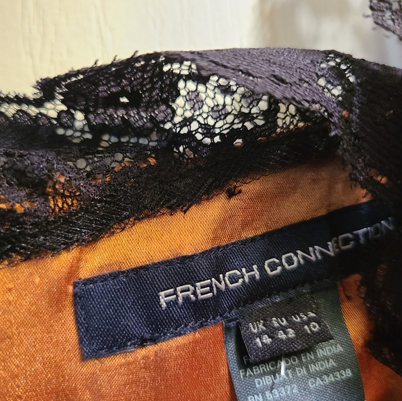 French Connection bronze sequin dress 10 - Picture 3 of 6